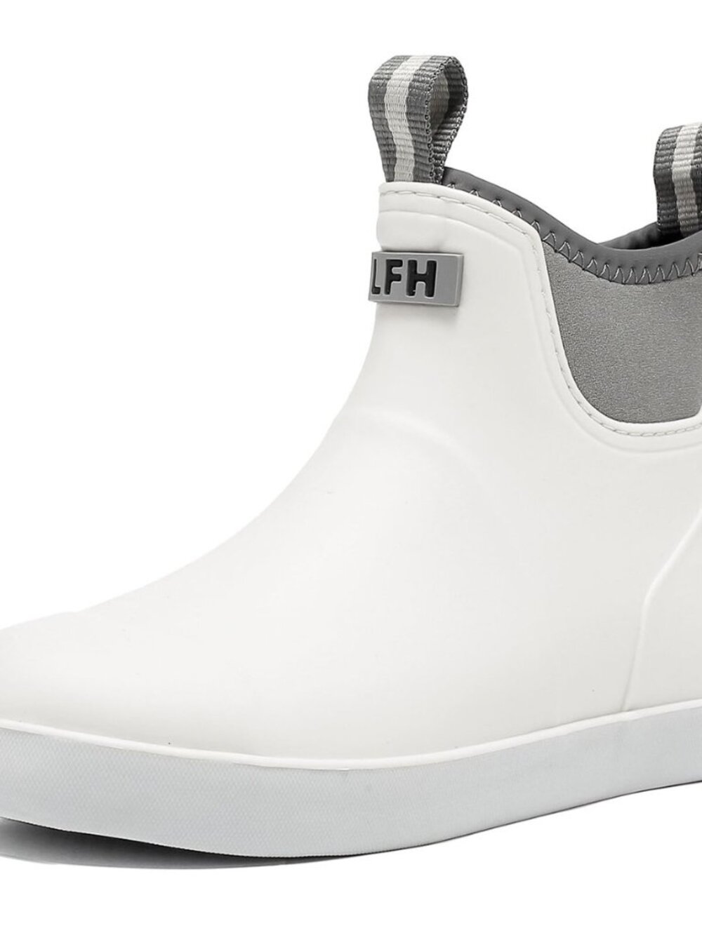 Women's Deck Boots Rubber Rain Boots Chelsea Ankle Booties